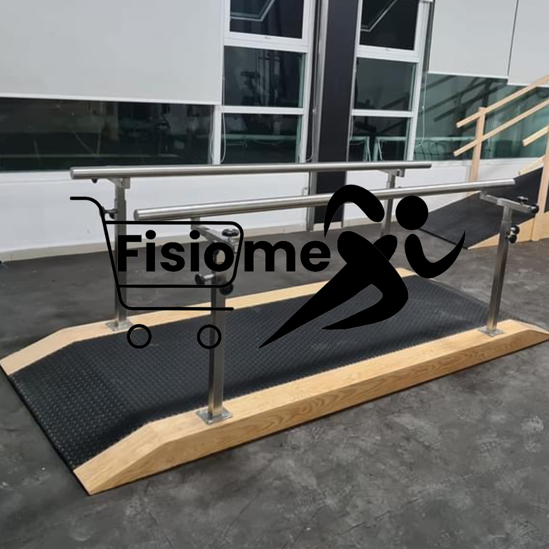 Barras paralelas con rampa antiderrapante